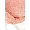 Кресло компьютерное HALMAR FALCAO розовый/белый